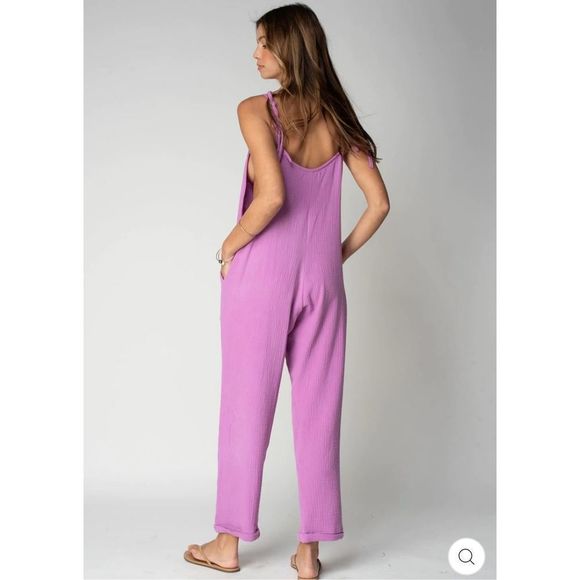 Stillwater Some Beachy Overalls Orchid Size M - Picture 2 of 12